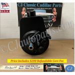 REBUILT 1976 1977 1978 CADILLAC ELDORADO HYDROBOOST HYDRAULIC POWER STEERING PUMP WITH FACTORY ORIGINAL RESERVOIR